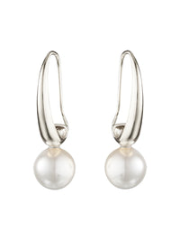 BLING BAR ARIA PEARL DROP EARRINGS