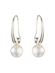 BLING BAR ARIA PEARL DROP EARRINGS