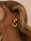 BLING BAR ROTONDO STATEMENT EARRINGS