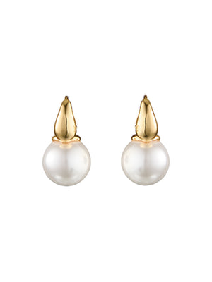 BLING BAR PICCOLA PEARL EARRINGS