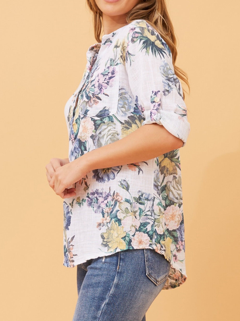 BOTTEGA MODA FLORAL TOP