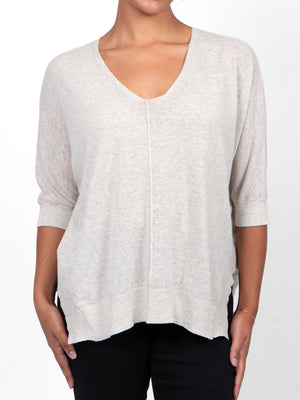 BRIDGE & LORD 3/4 SLEEVE BATWING TOP