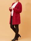 CAROLINE K MORGAN EYELASH LONG CARDI