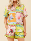 CAROLINE K MORGAN FLORAL PATCHWORK SET