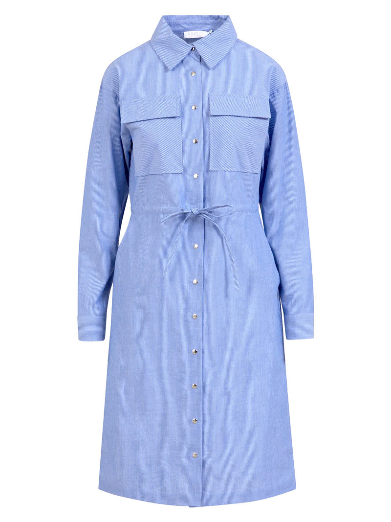 COSTER CHAMBRAY SHIRT DRESS