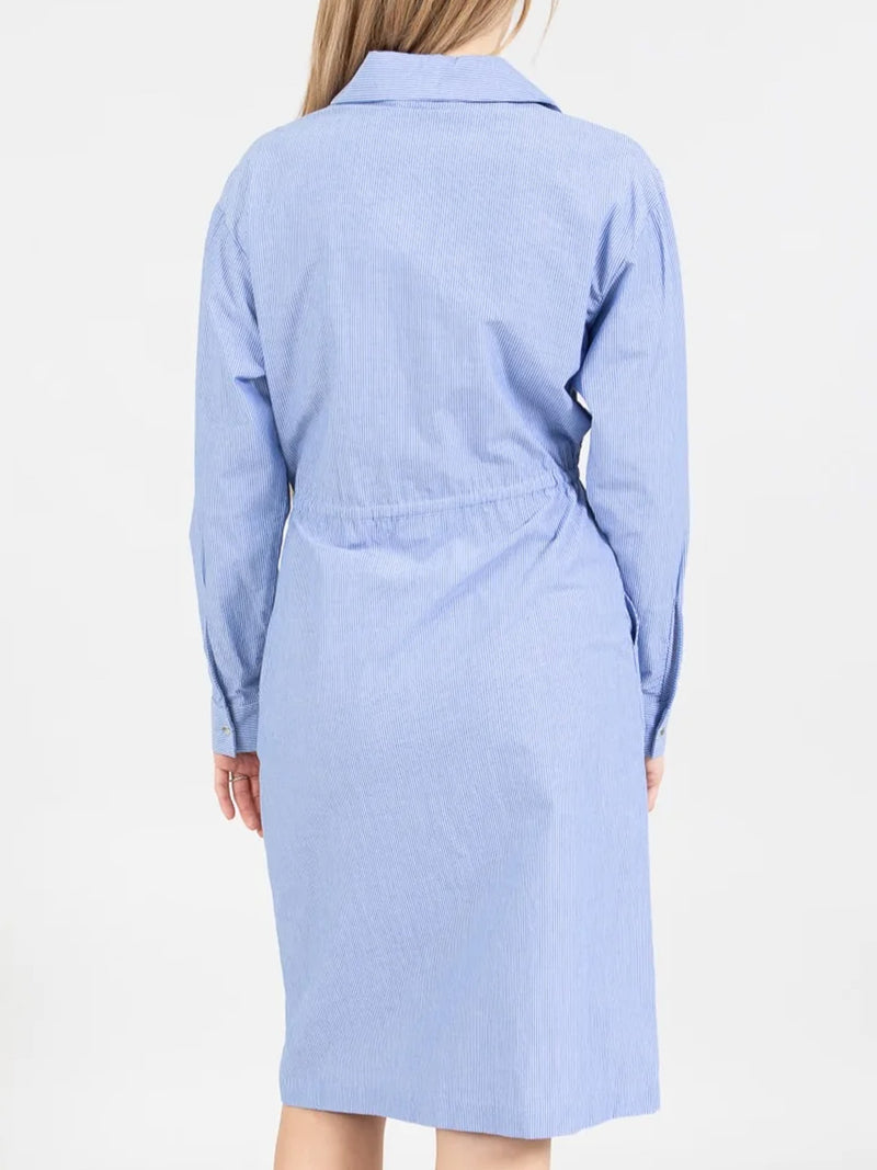 COSTER CHAMBRAY SHIRT DRESS