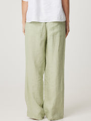 ENNI LINEN WIDE LEG PANT