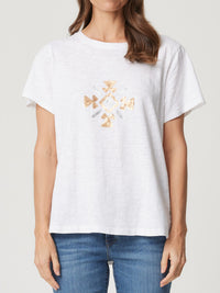 ENNI IKAT SEQUIN TEE