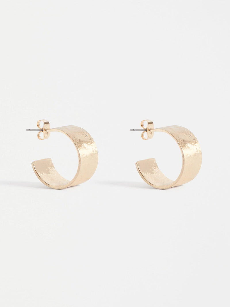 ELK GILD HOOP EARRING