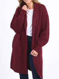 ELM SYLVIE LONGLINE CARDI