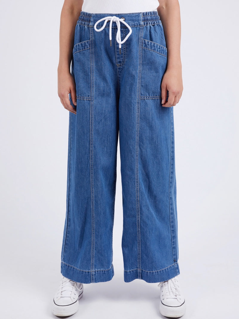 ELM ALOURA WIDE LEG JEAN