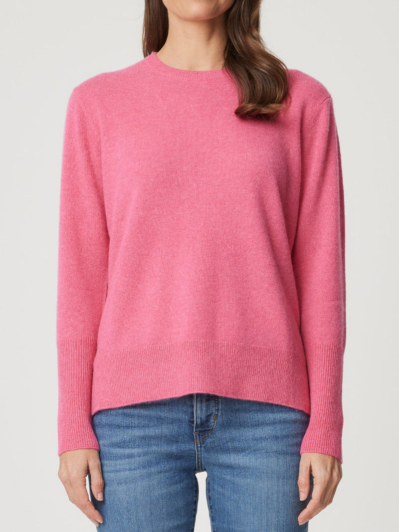 JAMES MELBOURNE CASHMERE CREW NECK KNIT