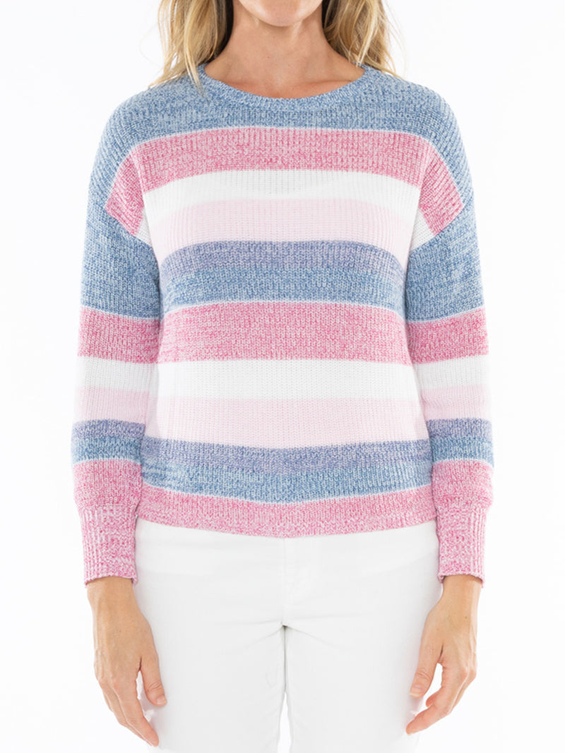 JUMP STRIPE KNIT