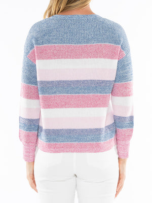 JUMP STRIPE KNIT