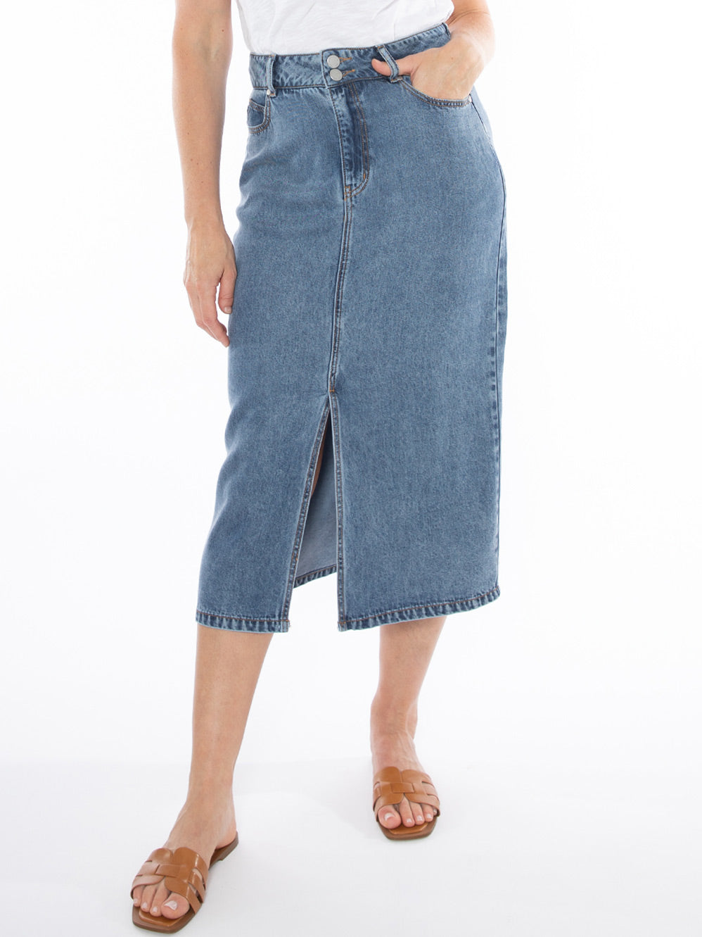 JUMP DENIM SKIRT