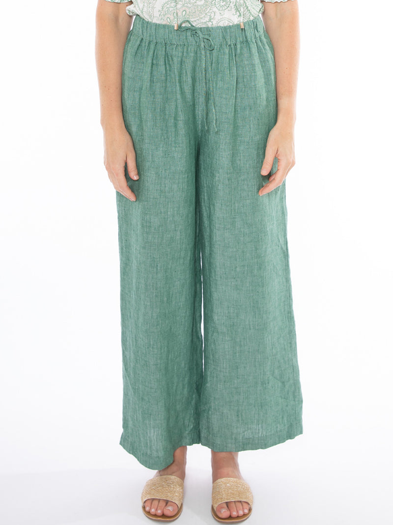 JUMP WIDE LEG LINEN PANT