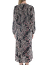 JUMP DITZY PAISLEY SHIRRED DRESS