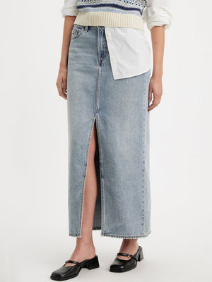 LEVI'S ANKLE COLUMN SKIRT