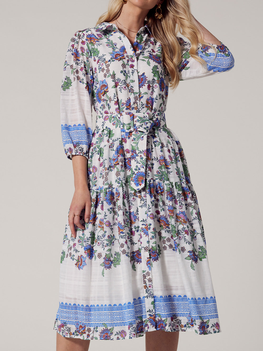 LOOBIE'S STORY CALLIOPE SHIRT DRESS