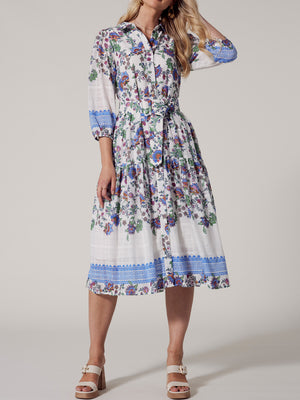 LOOBIE'S STORY CALLIOPE SHIRT DRESS