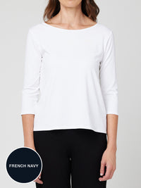 MELA PURDIE RELAXED BOAT NECK