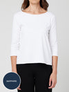 MELA PURDIE RELAXED BOAT NECK