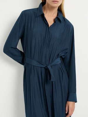 MELA PURDIE TIE SHIRT DRESS