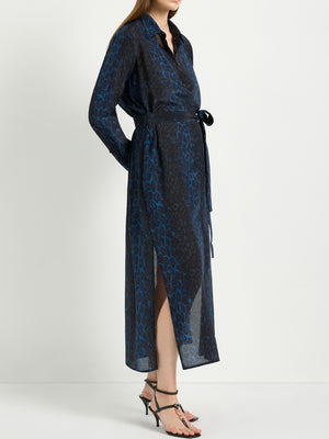 MELA PURDIE TIE SHIRT DRESS