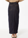 NEW LONDON ALSTON LONGLINE DENIM SKIRT