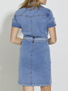 NEW LONDON ARGYLL DENIM TRENCH DRESS