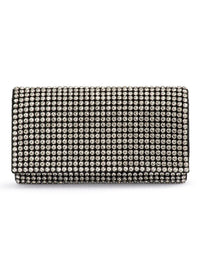 OLGA BERG MARIANA CRYSTAL CLUTCH