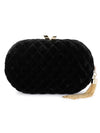 OLGA BERG RIKKI QUILTED CLUTCH