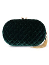 OLGA BERG RIKKI QUILTED CLUTCH