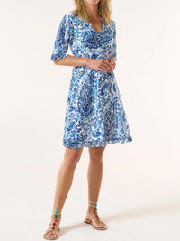 ONE SEASON MIDDY INDI DRESS