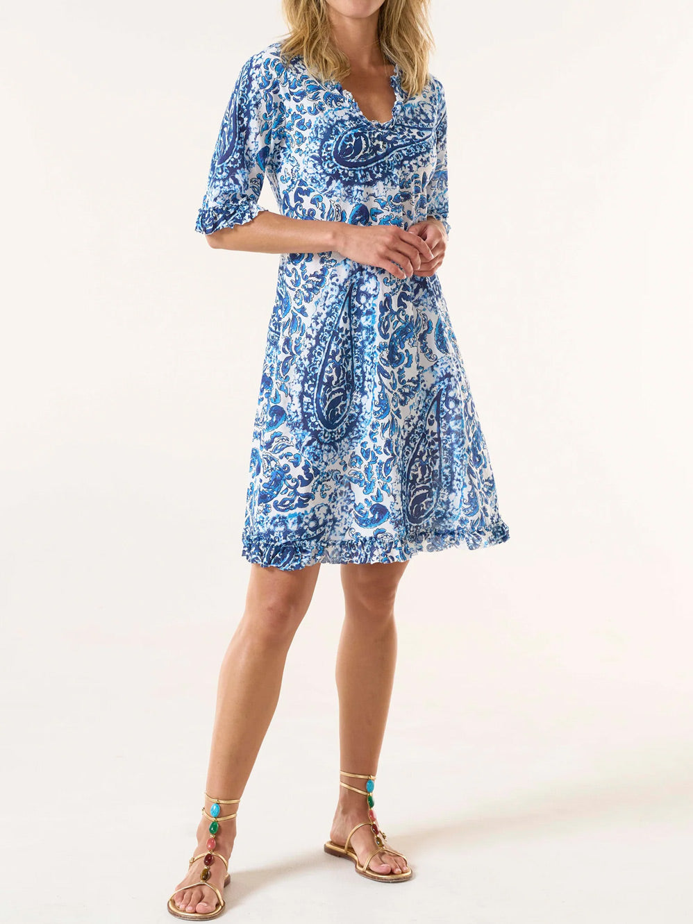 ONE SEASON MIDI INDI DRESS