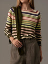 POL SELA MULTI STRIPE KNIT