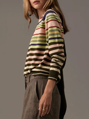 POL SELA MULTI STRIPE KNIT