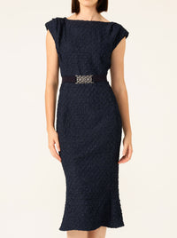 SACHA DRAKE CELESTIAL COWL DRESS