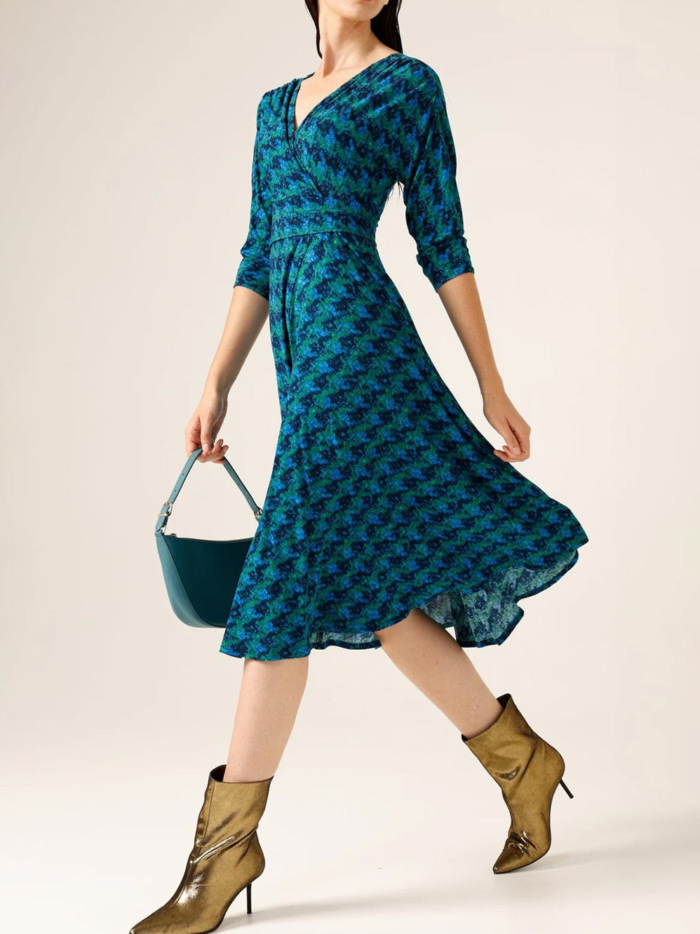 SACHA DRAKE SEACHECK DRESS