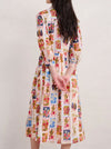 SEASALT 3/4 TRUE LETTER DRESS