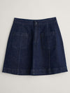 SEASALT ROLLING SANDS DENIM SKIRT