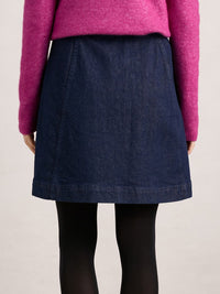 SEASALT ROLLING SANDS DENIM SKIRT