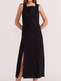 STAPLE THE LABEL HARPER MIDI SHIFT DRESS