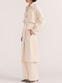 STAPLE THE LABEL SABINE TRENCH COAT