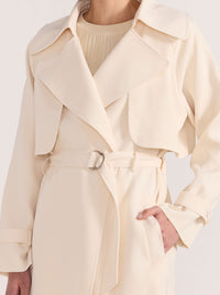 STAPLE THE LABEL SABINE TRENCH COAT