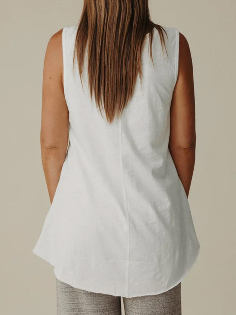 TALAMAYA SHORELINE COTTON TANK