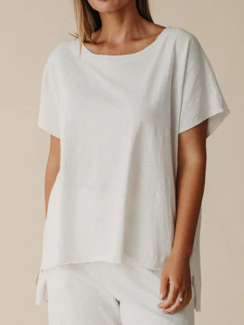 TALAMAYA SHORELINE COTTON TEE