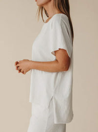 TALAMAYA SHORELINE COTTON TEE