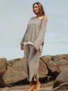 TALAMAYA RETREAT COTTON TWIST PULLOVER