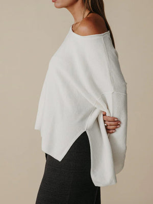 TALAMAYA RETREAT COTTON TWIST PULLOVER